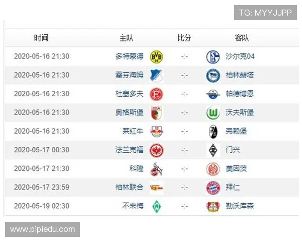 德甲即将重启的球队名单及备战状态全解 德甲即将重启的球队名单及备战状态全解